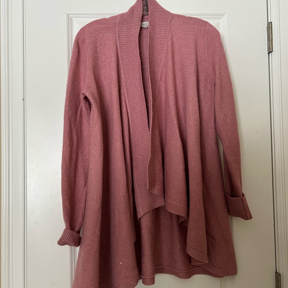 LOFT Dusty Rose Women's Cardigan